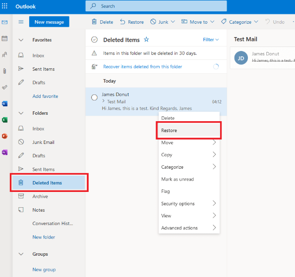 How to Recover Deleted Emails in Outlook